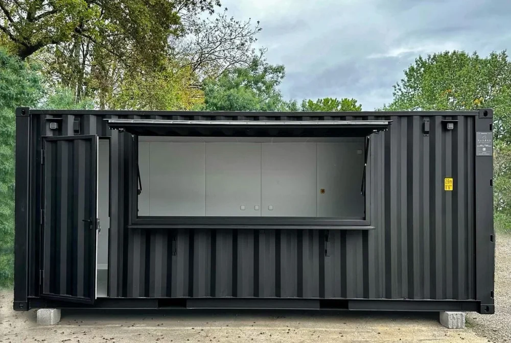 Contenedor-Personalizado-Para-Bar-.CK_ Contenedor Bar Modular 20′ – Listo para Emprender