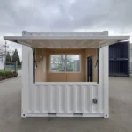 Contenedor de cafetería/bar de 10 pies Nuevo Blanco - Imagen 9