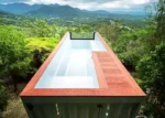Piscina Contenedor Premium 40 Pies – 11,8×2,2m con Ventana Panorámica Acrílica - Imagen 2